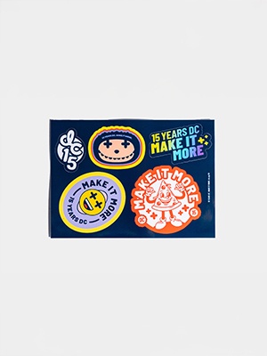 Jubiläums Sticker Set – 15 Years dc